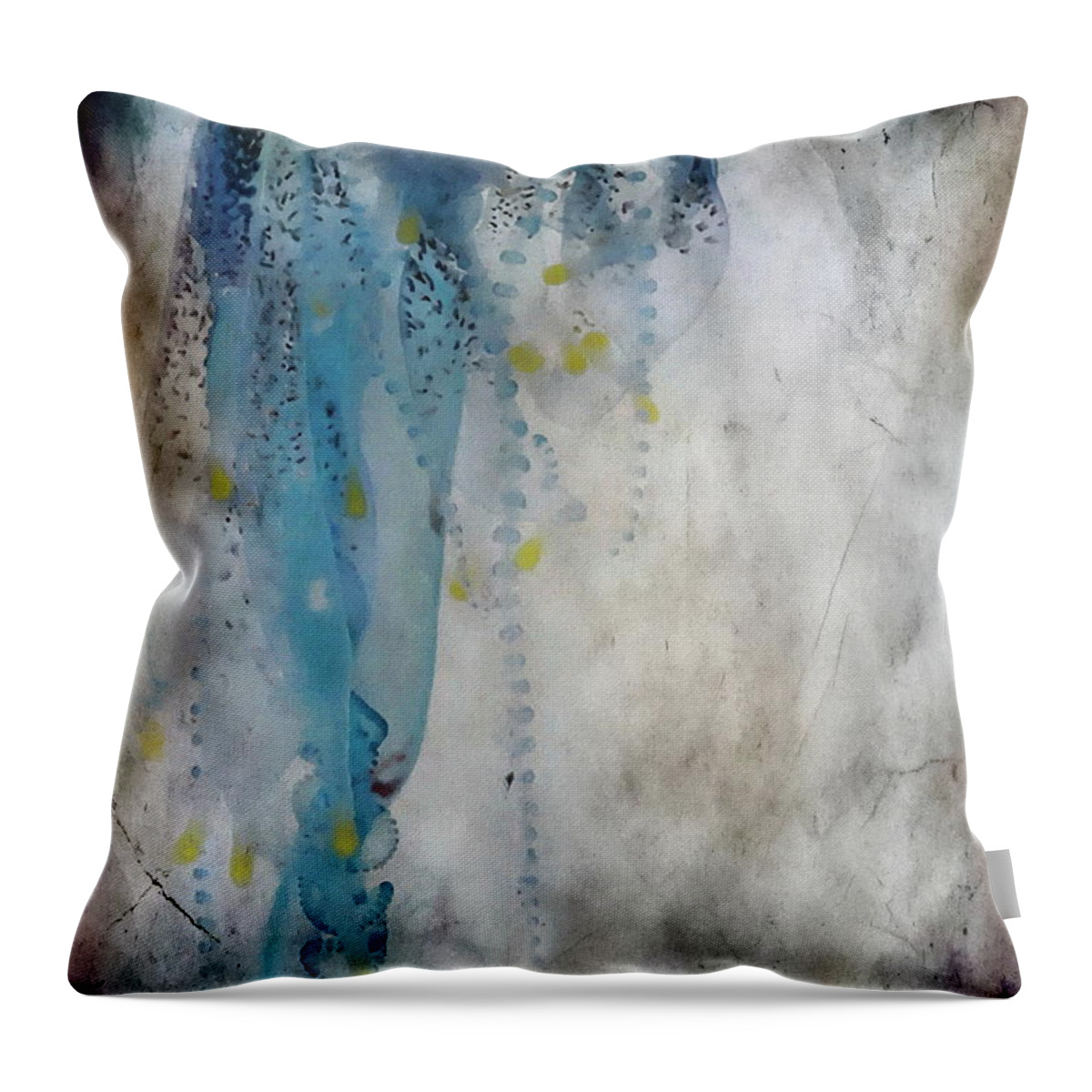 Jellyfish Throw Pillow featuring the photograph Jellyfish Fine Art #2 by Andrea Kollo