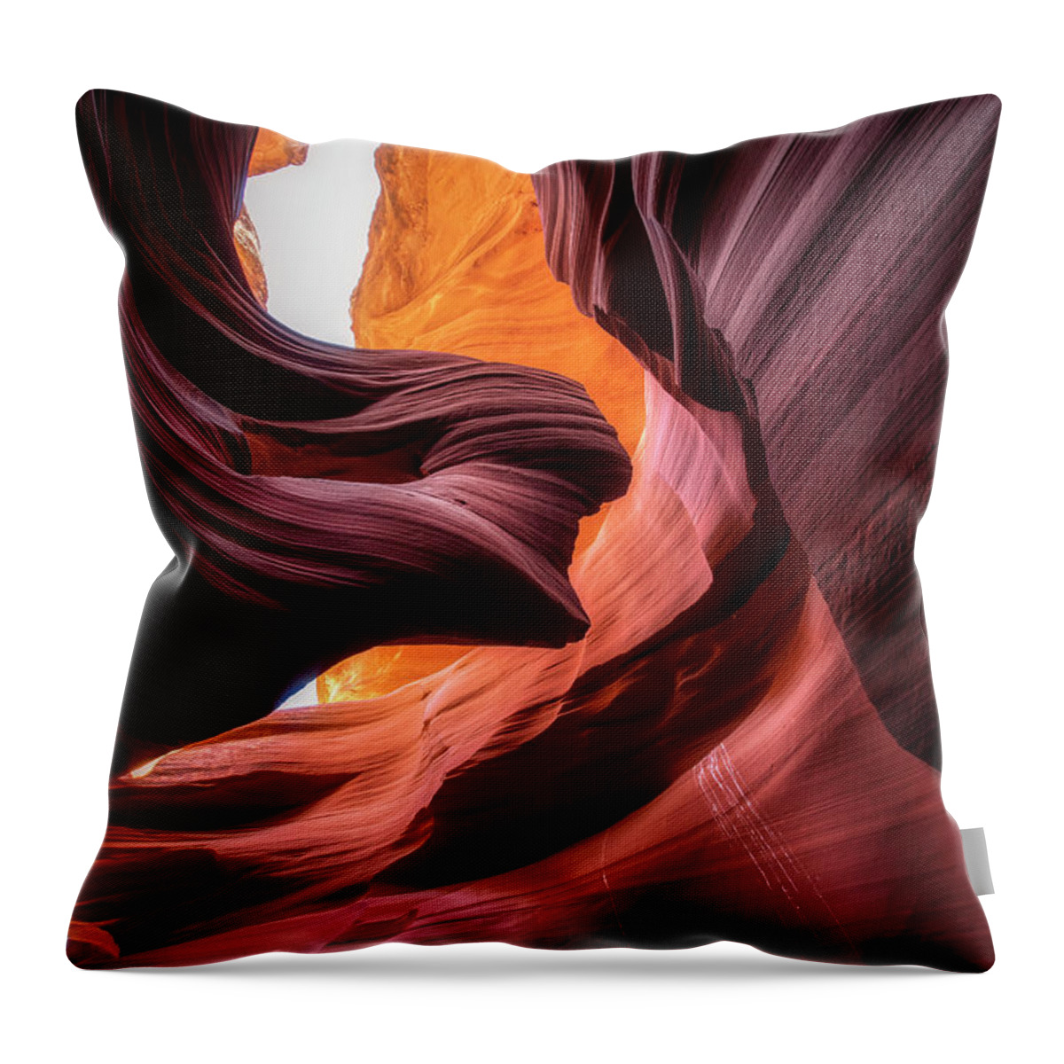 Arizona Throw Pillow featuring the photograph Lady In The Wind 2020 by Robert Fawcett