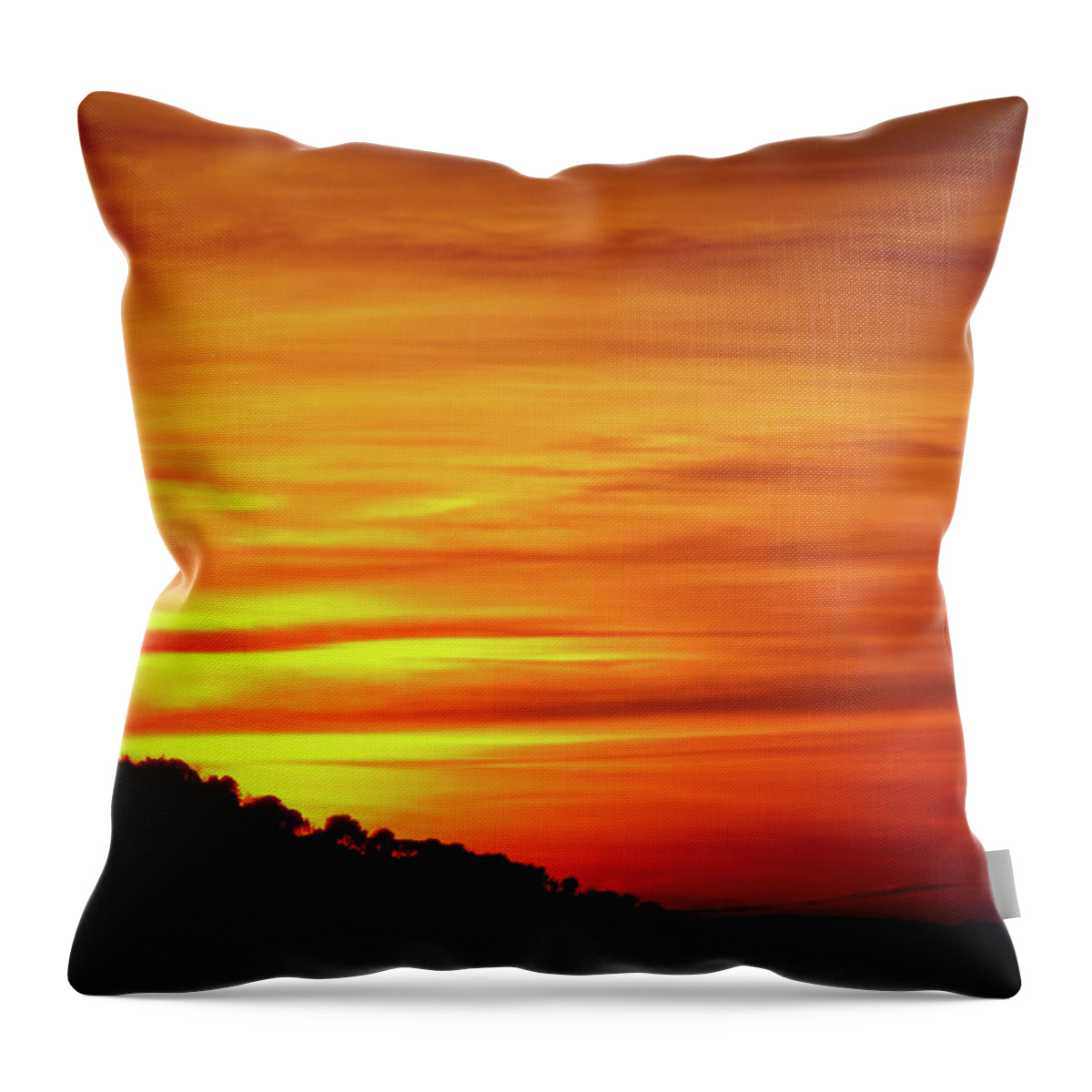 Clouds Throw Pillow featuring the photograph Lava Sky by Umberto Barone