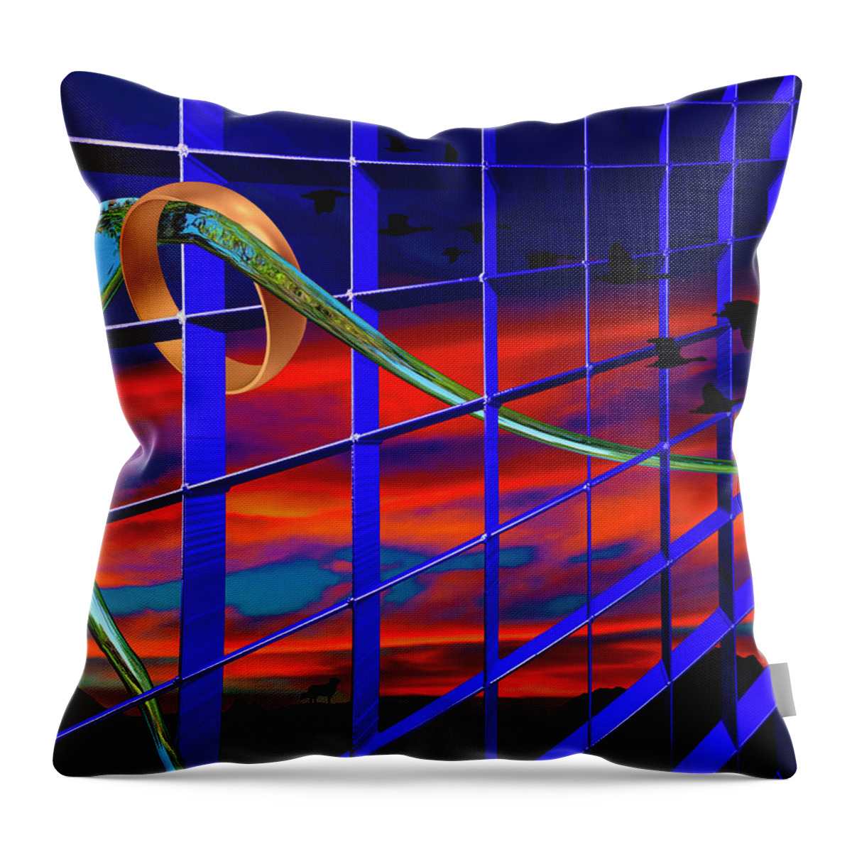 Photography Throw Pillow featuring the photograph Leaving Yesterday by Paul Wear