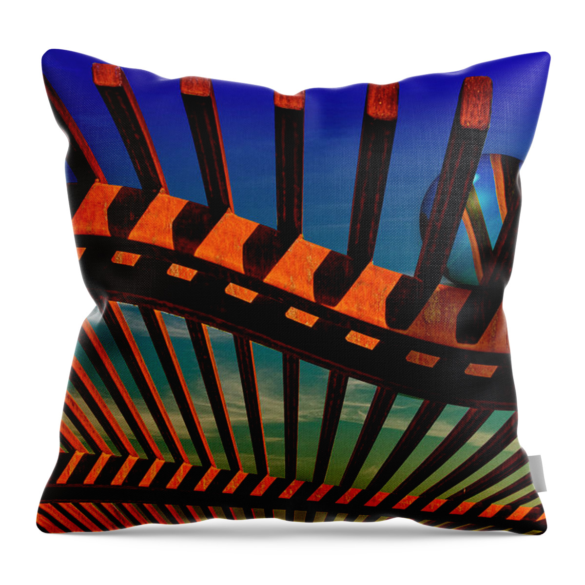 Photography Throw Pillow featuring the photograph Let it Roll by Paul Wear