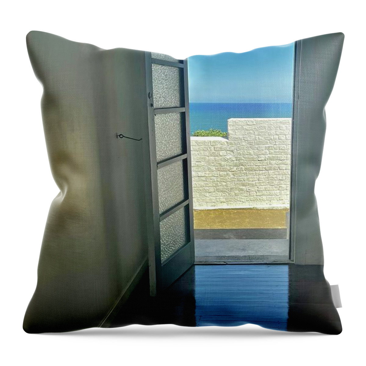Dreaming Throw Pillow featuring the photograph Liminal Dreaming by Sarah Lilja