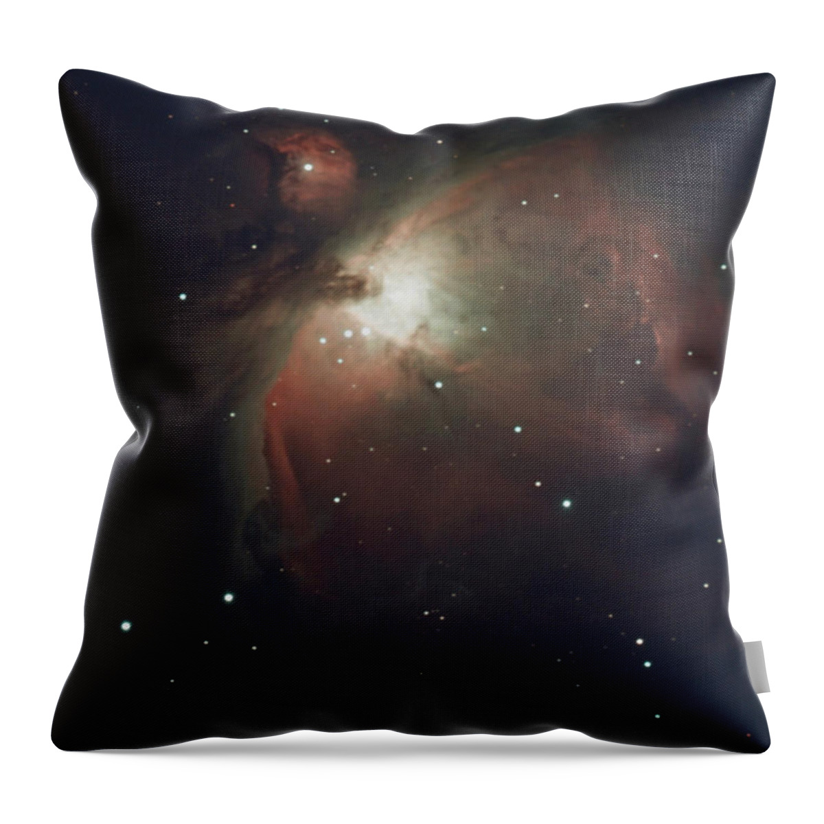 Orion Nebula M42 Throw Pillow featuring the photograph Looking Up to the Night Sky by fototaker Tony
