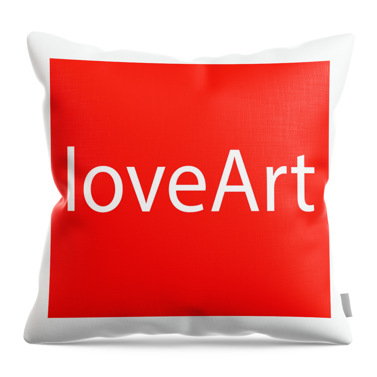 Christine Hopkins Throw Pillow featuring the painting loveArt by Christine Hopkins