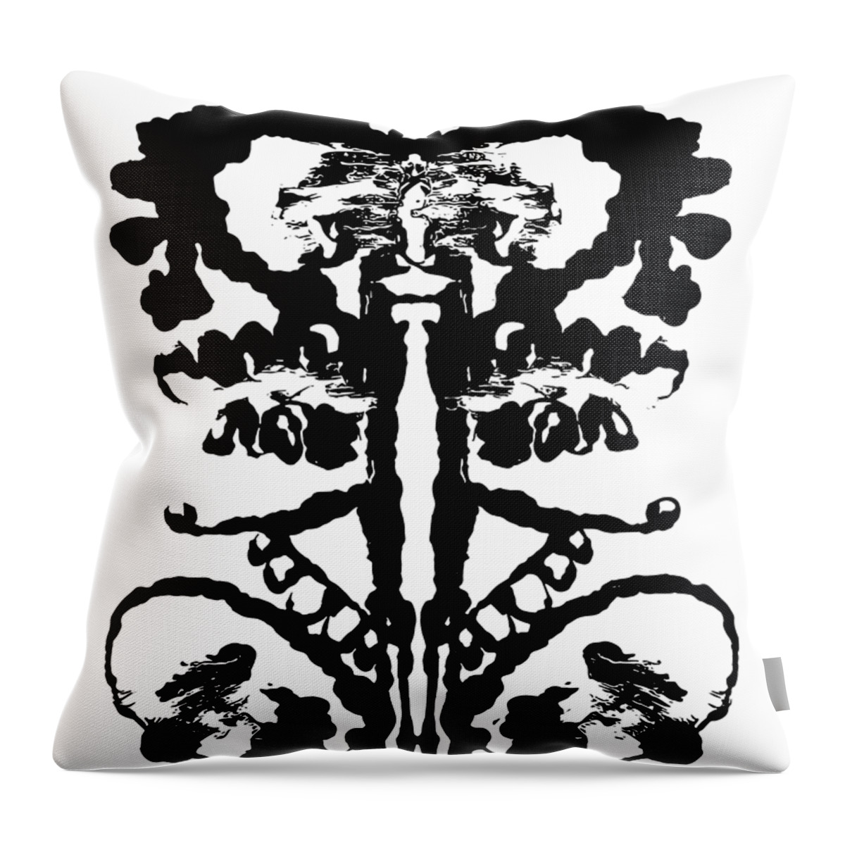 Statement Throw Pillow featuring the painting Dream Weaver by Stephenie Zagorski