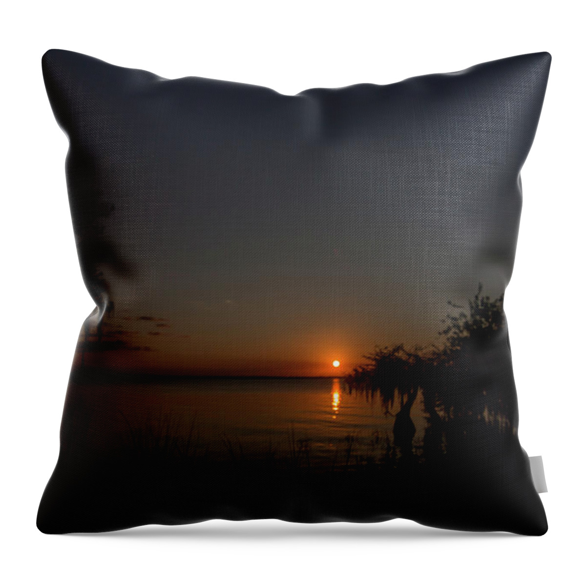 Sunrise Throw Pillow featuring the photograph Marning is Breaking by Dorothy Cunningham
