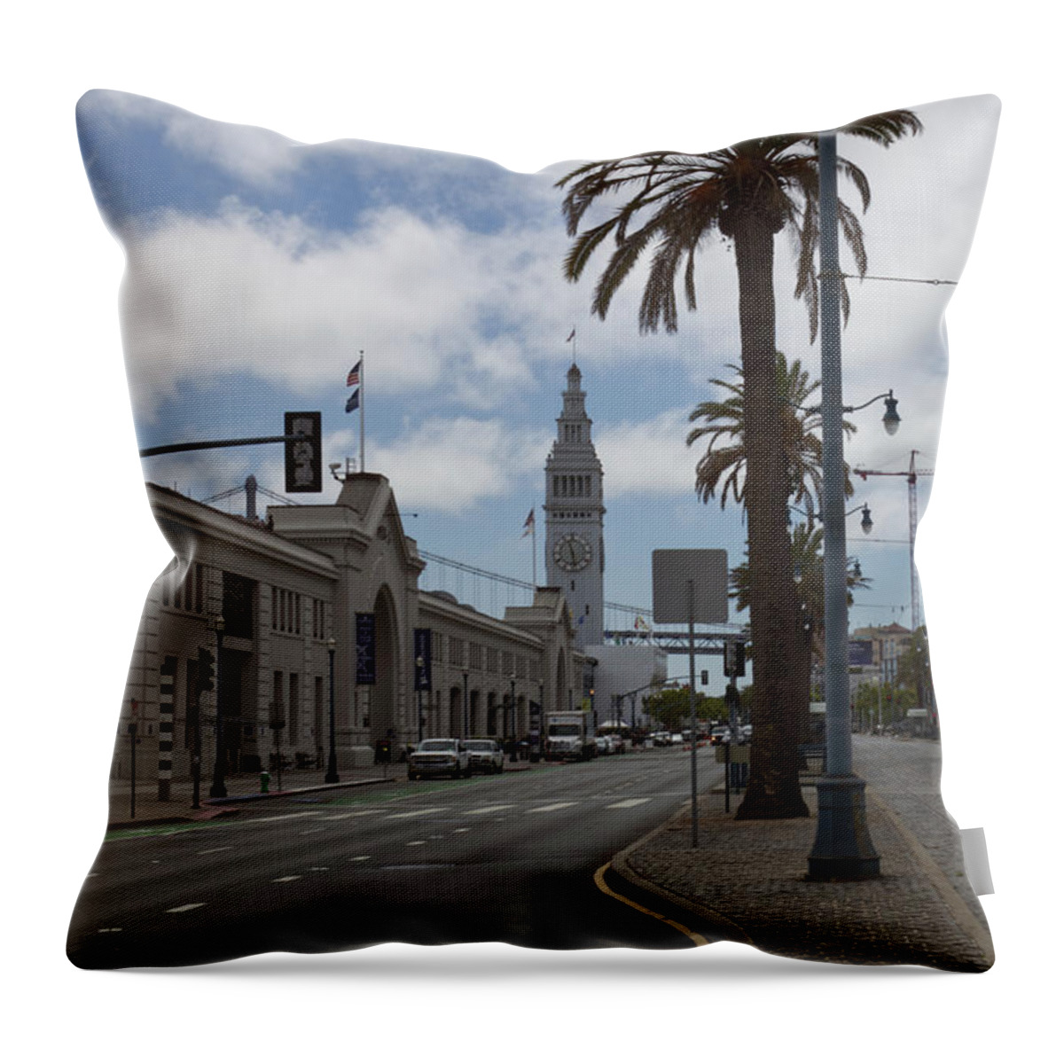 San Francisco Throw Pillow featuring the photograph _mg_3329 by Dan Twomey