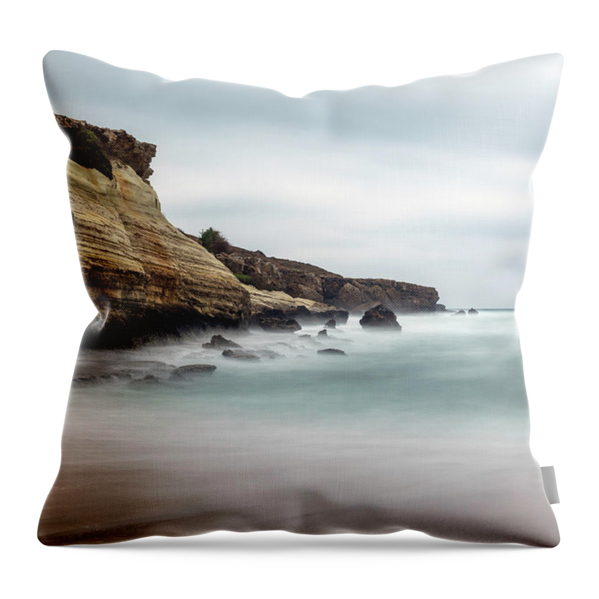 Sand Throw Pillow featuring the photograph Milky Summer by Stelios Kleanthous