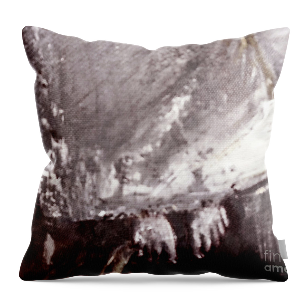 Acrylic Throw Pillow featuring the painting Mirage by Alexandra Vusir