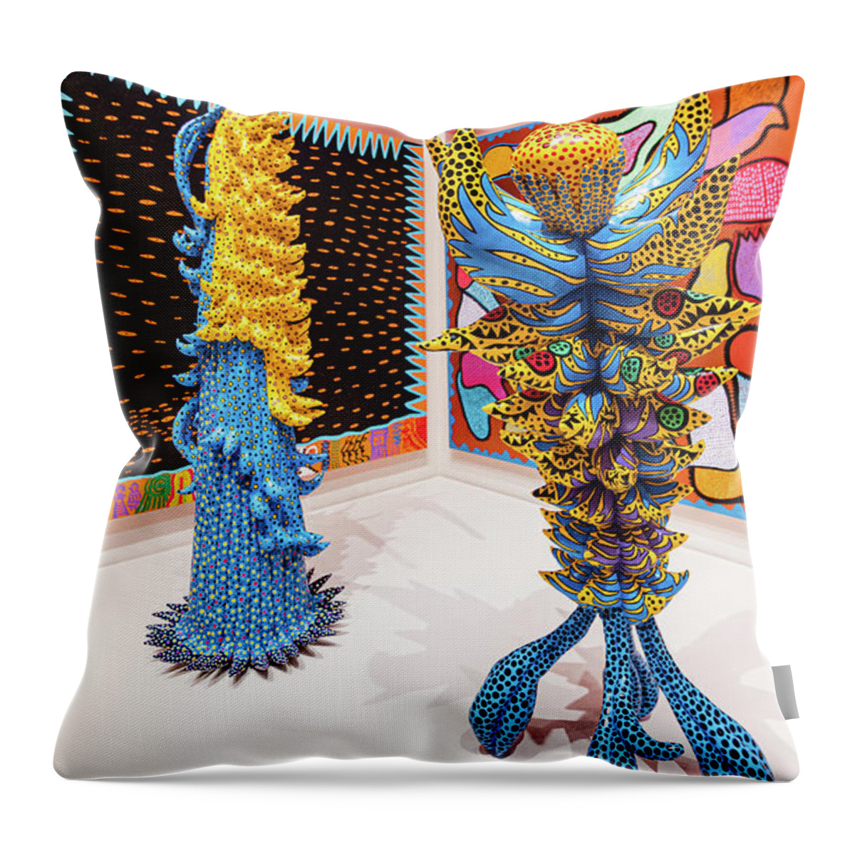 Art Throw Pillow featuring the photograph Modern Art by Stewart Helberg
