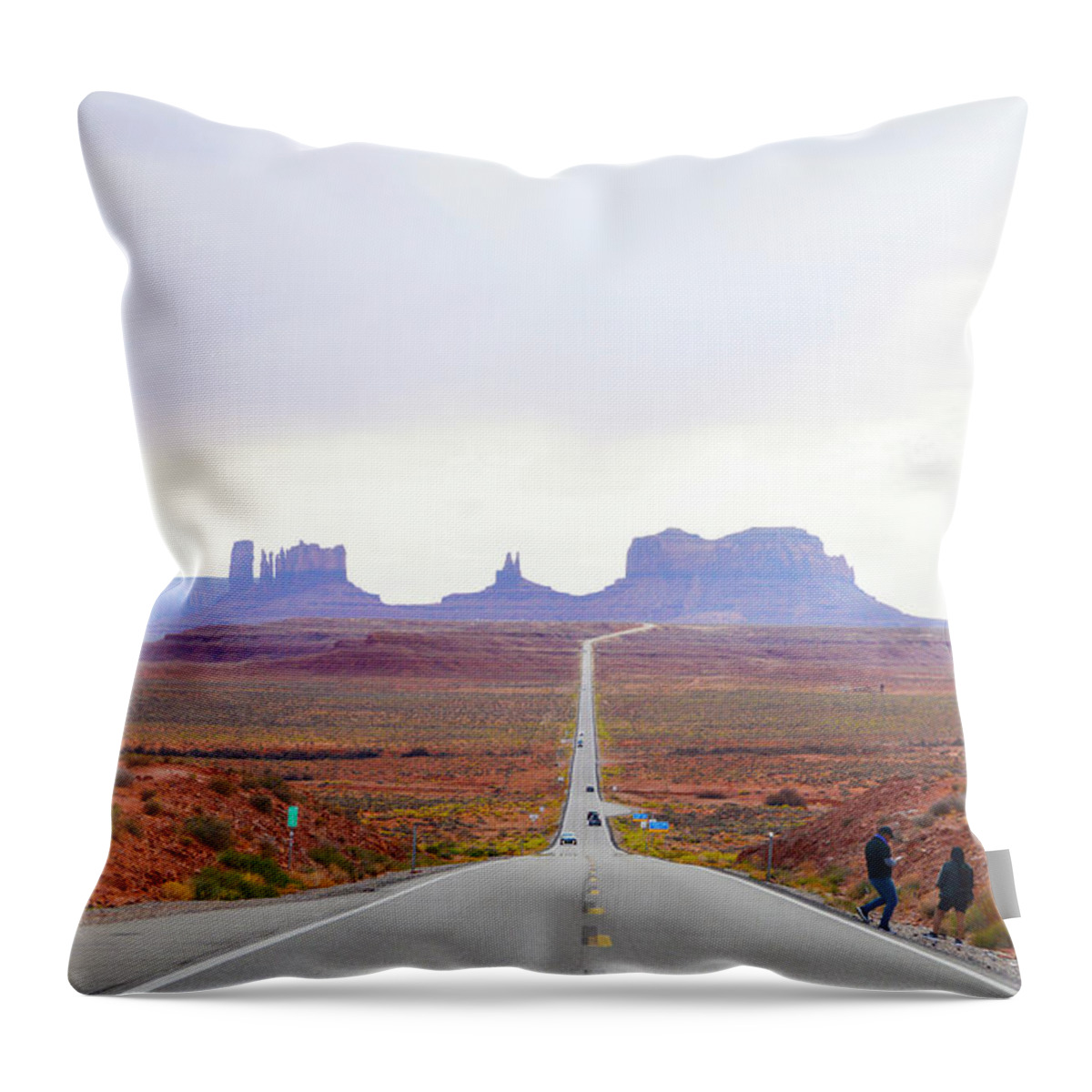 Monuments Throw Pillow featuring the photograph Monumental by Brian O'Kelly