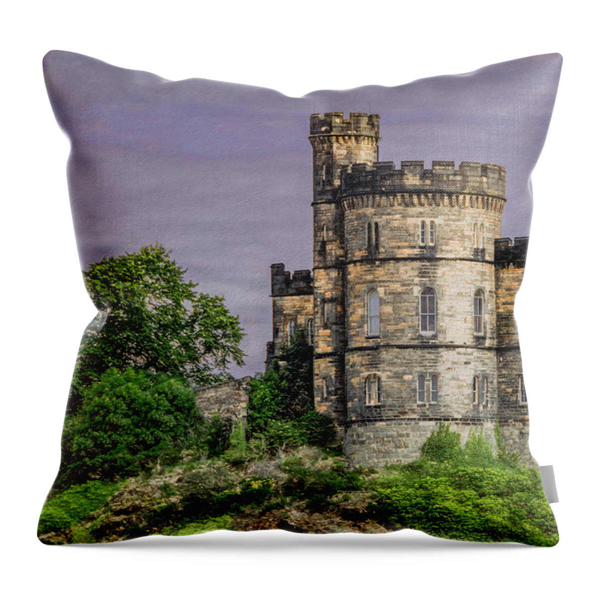 Scotland Throw Pillow featuring the photograph Moods of Scotland by Marcy Wielfaert