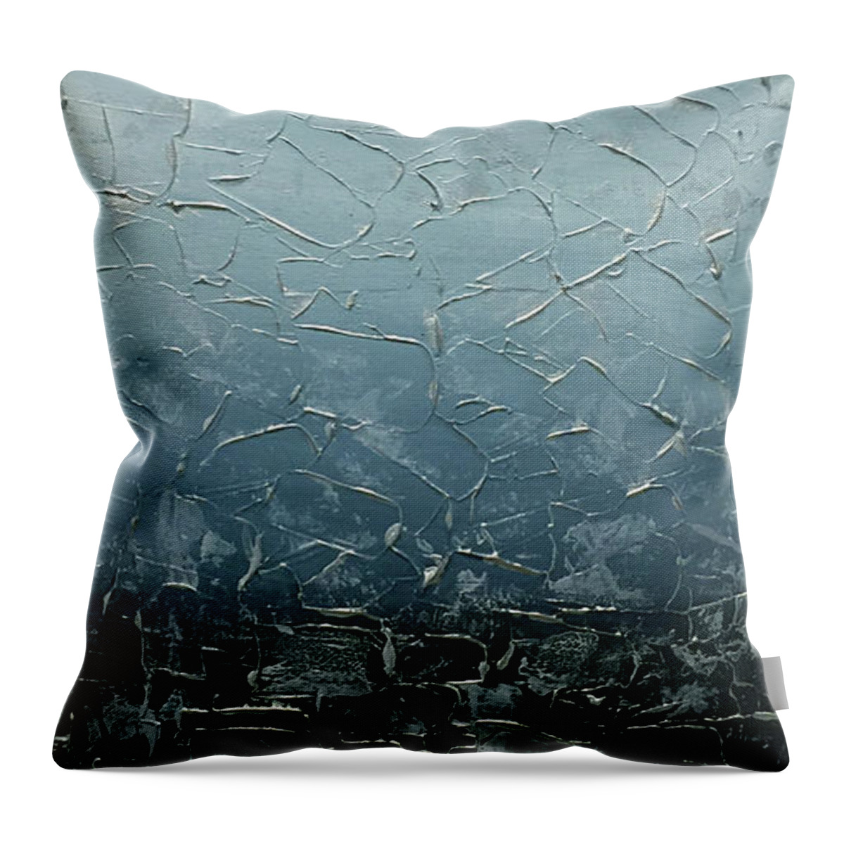 Moon Throw Pillow featuring the mixed media Moonlight by Linda Bailey