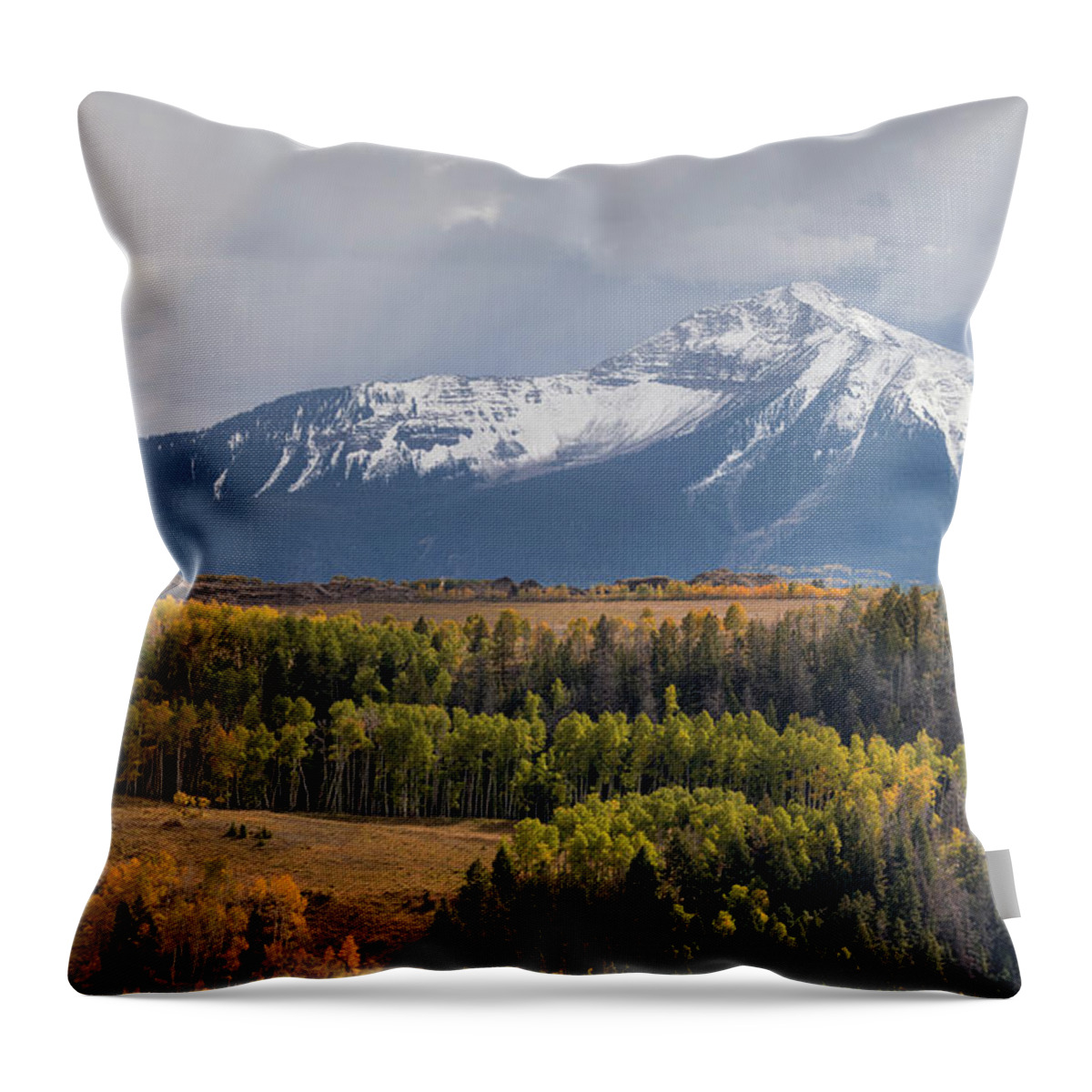 Mount Wilson Throw Pillow featuring the photograph Mount Wilson by Kevin Schwalbe