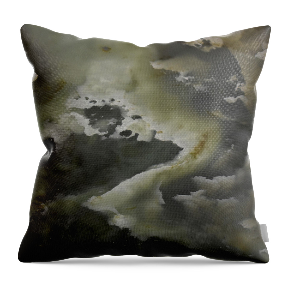Art In A Rock Throw Pillow featuring the photograph Mr1029d by Art in a Rock