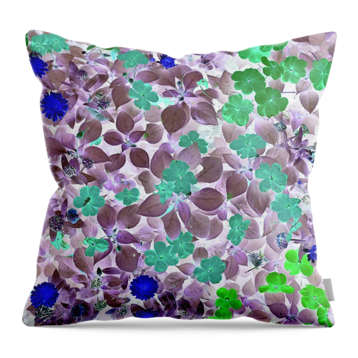 Flowers Throw Pillow featuring the photograph Spring Tones by Missy Joy