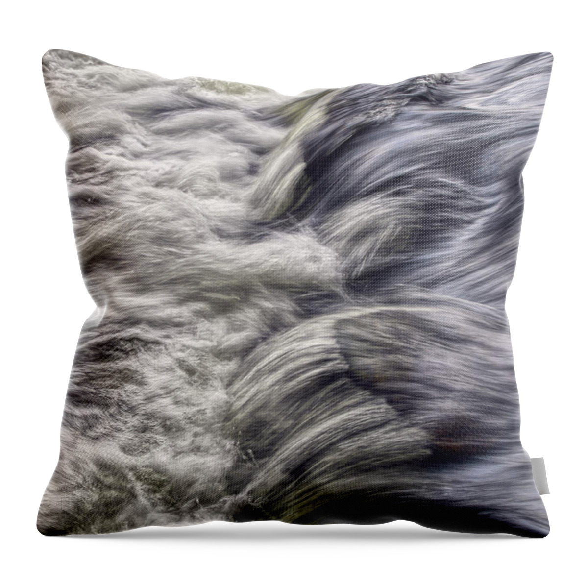 Nemo Rapids Throw Pillow featuring the photograph Nemo Rapids 14 by Phil Perkins