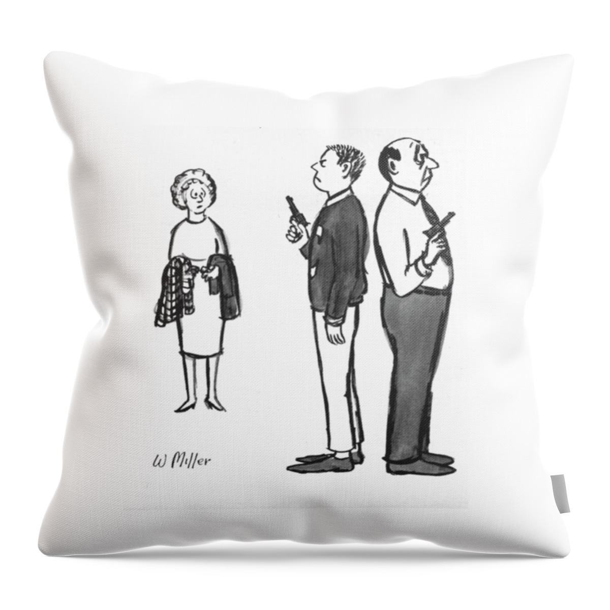 New Yorker December 5, 1964 Throw Pillow