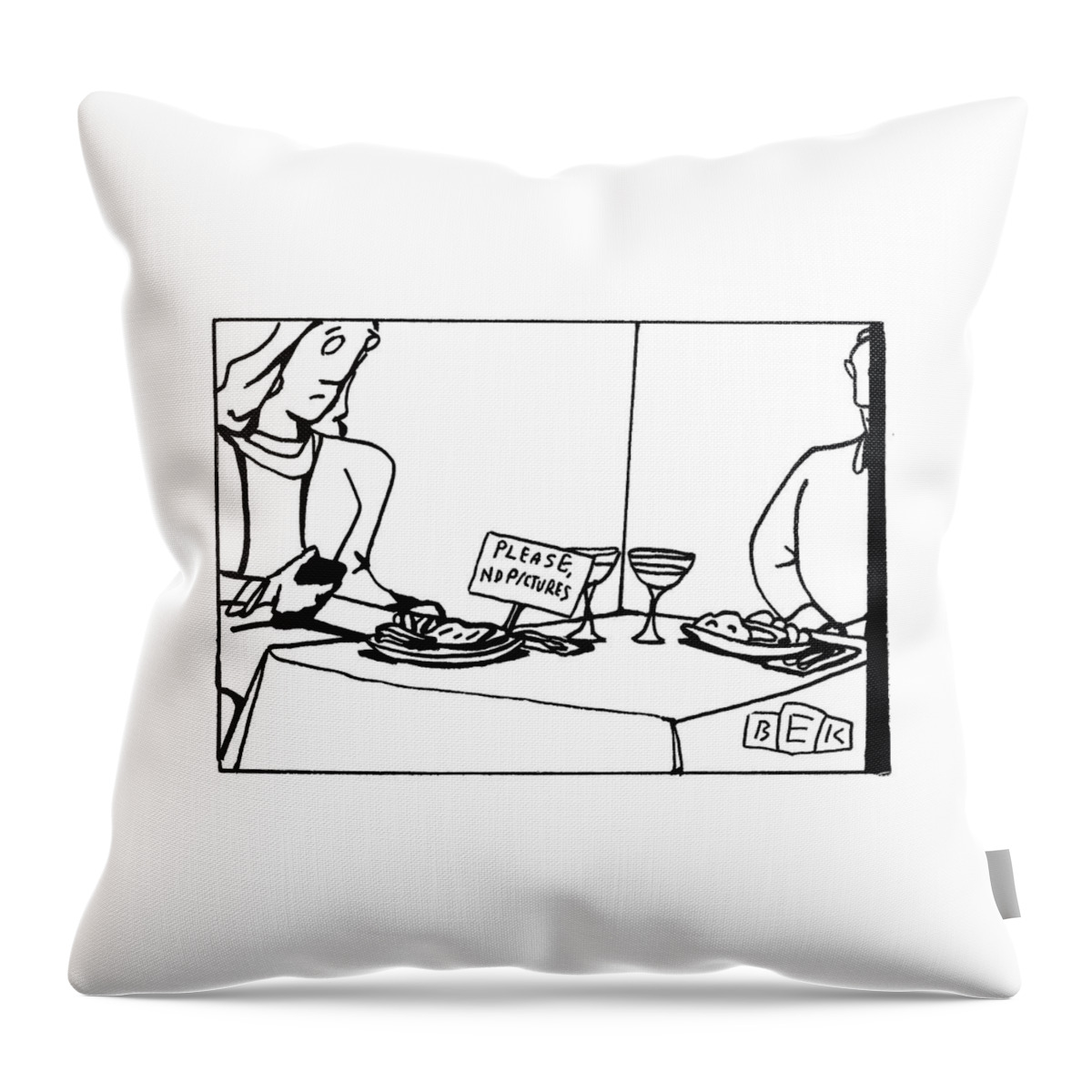 New Yorker March 1, 2021 Throw Pillow