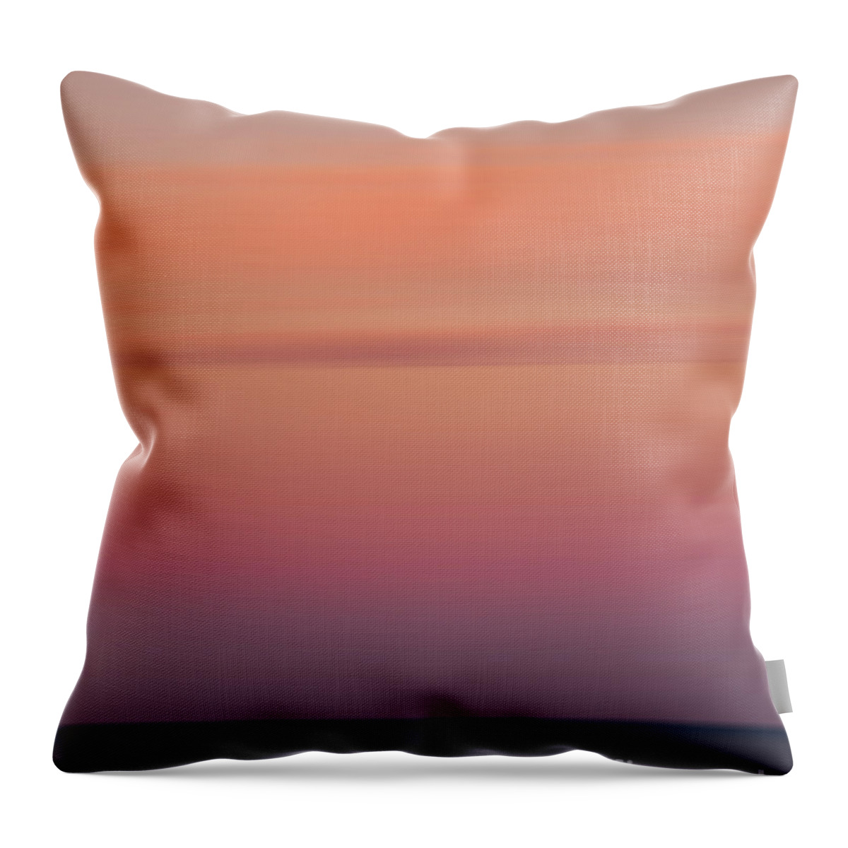 Sunset Throw Pillow featuring the photograph Nice Sunset by Bill Frische
