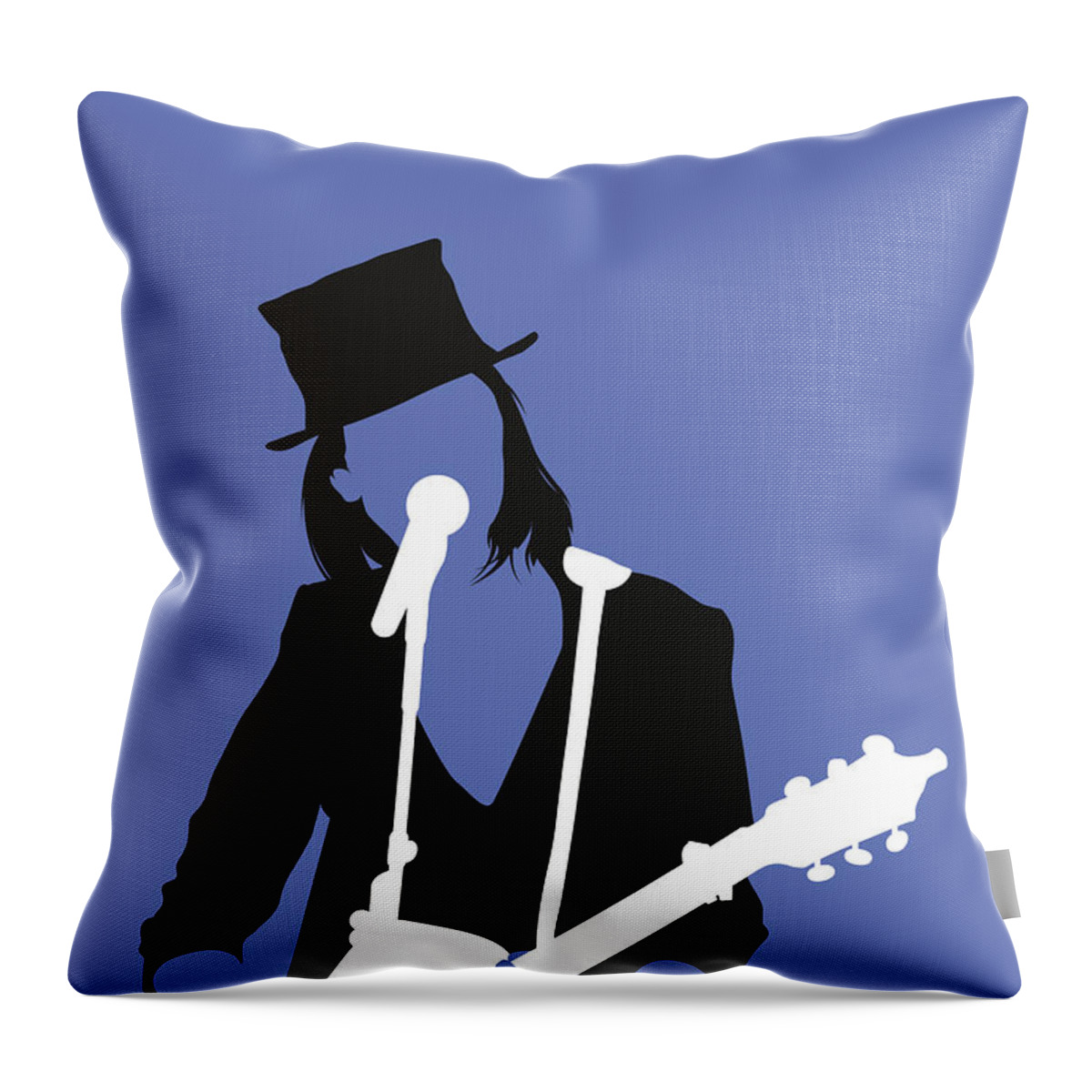 Suzanne Throw Pillow featuring the digital art No298 MY Suzanne Vega-MMuP-notxt by Chungkong Art