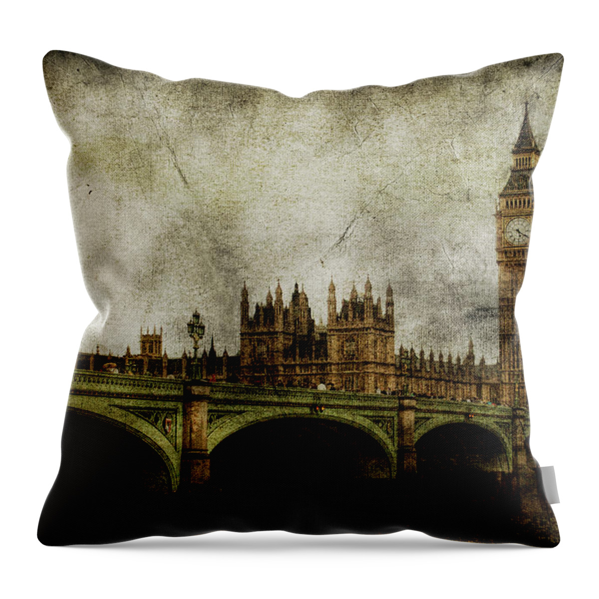 London Throw Pillow featuring the photograph Noble Attributes by Andrew Paranavitana