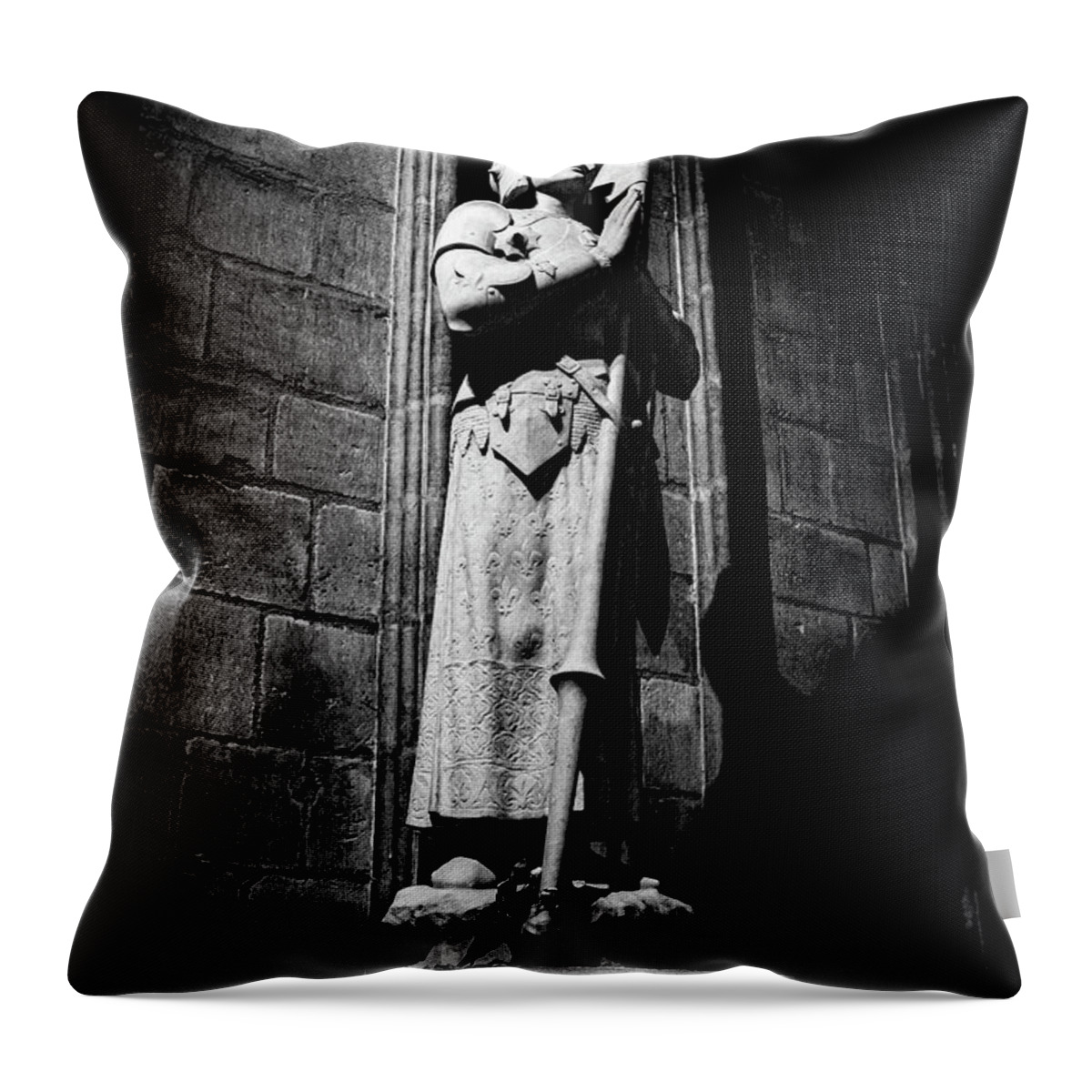 Notre Throw Pillow featuring the photograph Notre Dame, Paris 4 by Nigel R Bell