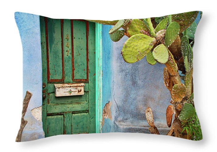Doors Throw Pillow featuring the photograph Oceanic by Carmen Kern