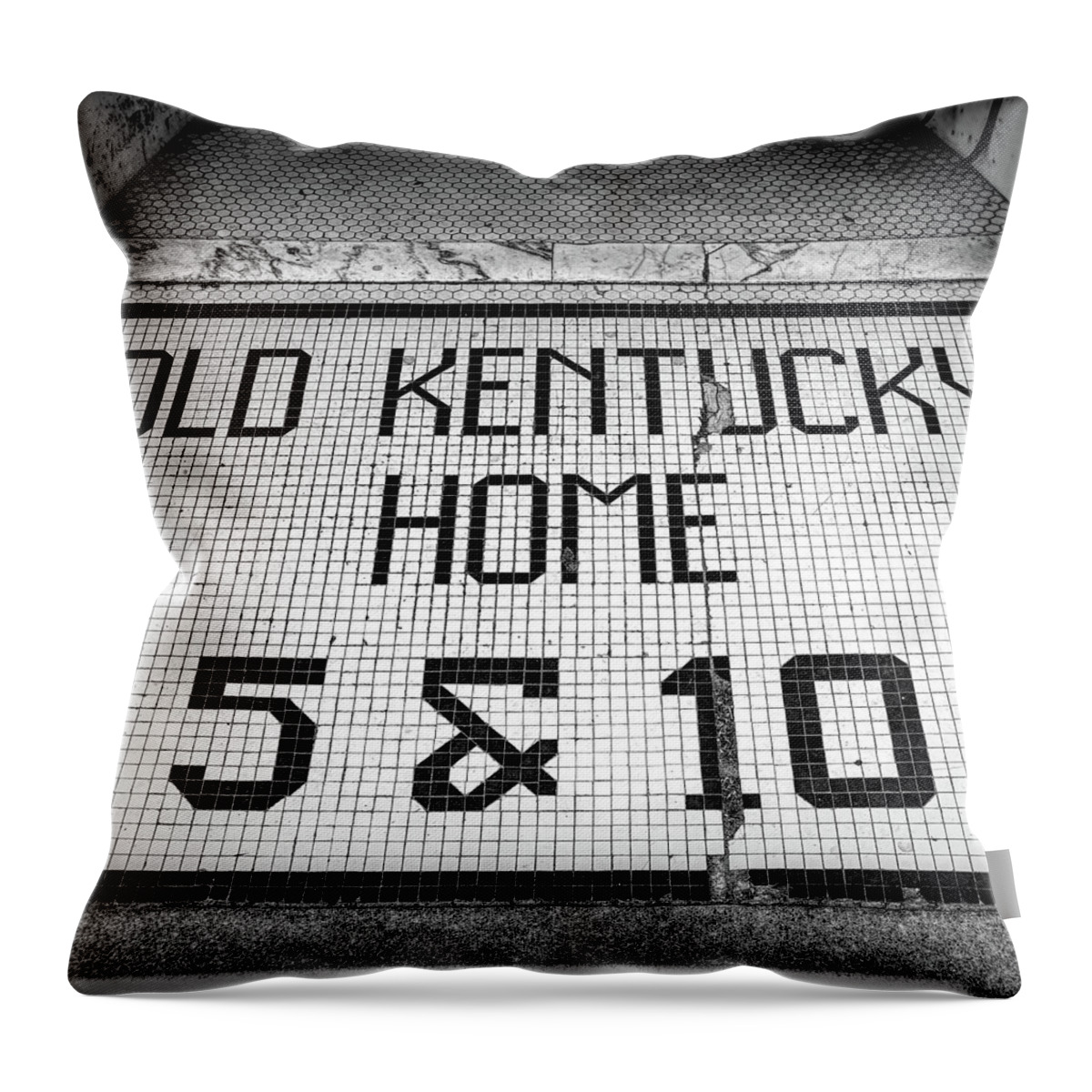 Old Kentucky Home Throw Pillow featuring the photograph Old Kentucky Home by Sharon Popek
