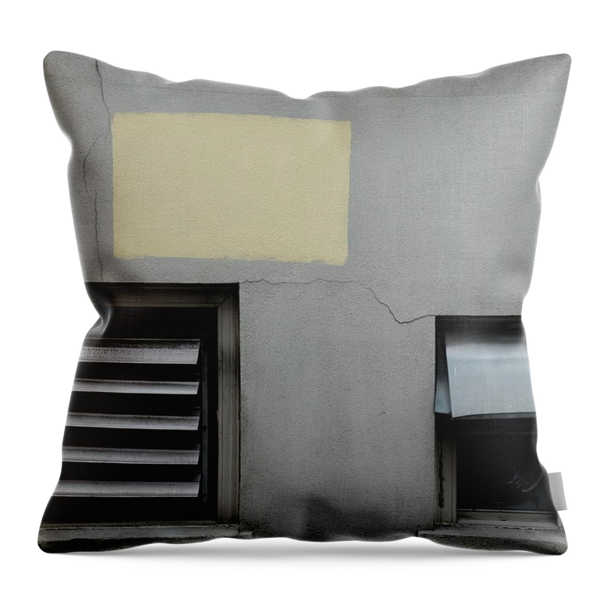 Urban Throw Pillow featuring the photograph Omitted by Kreddible Trout
