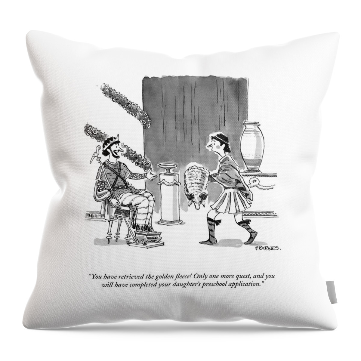 Only One More Quest Throw Pillow