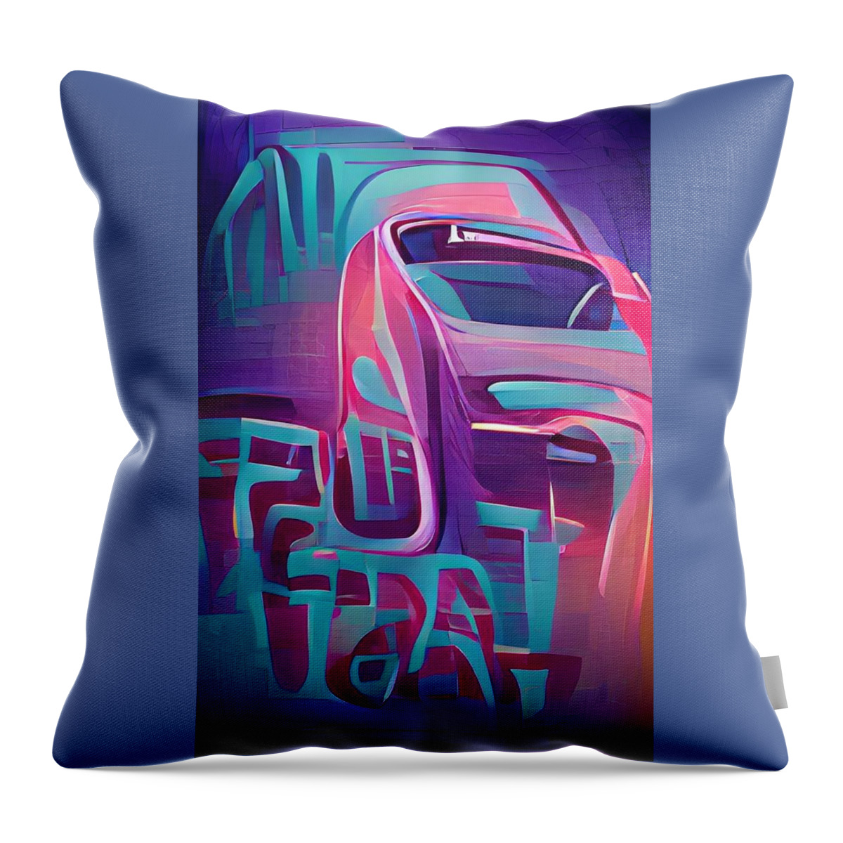 Throw Pillow featuring the digital art Peace Watch by Rod Turner