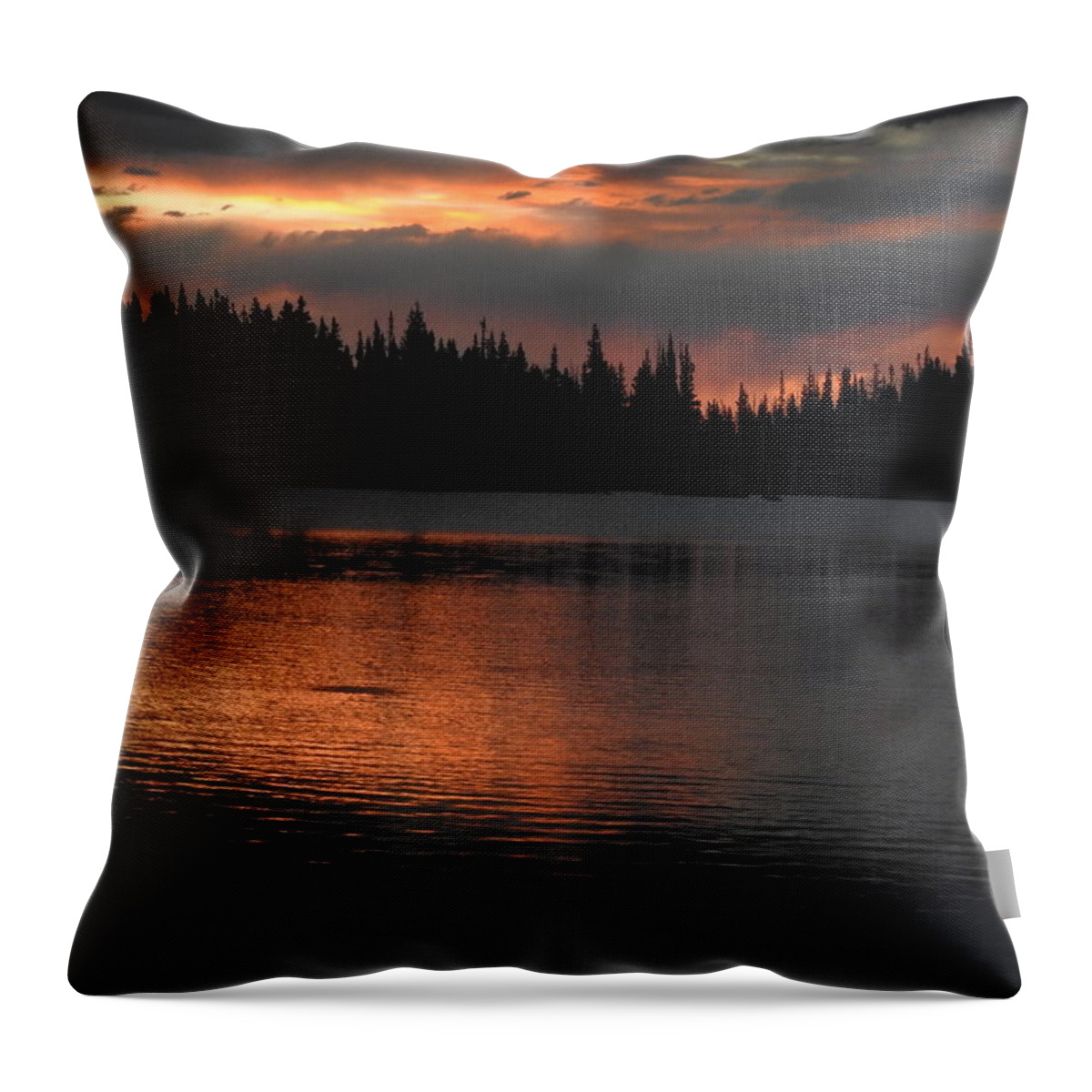 Sunrise Throw Pillow featuring the photograph Penumbra 2 by Nicole Belvill