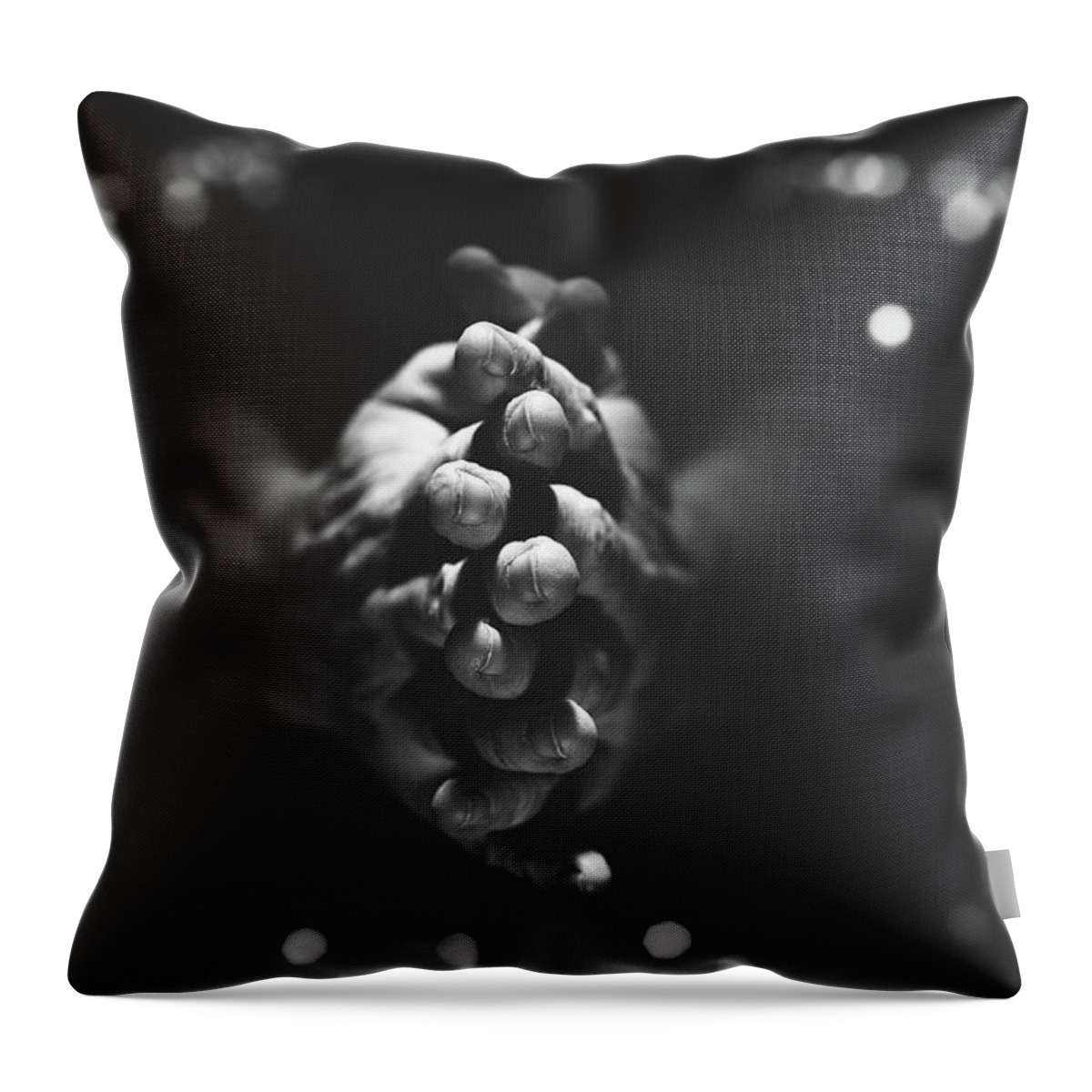 Plead Throw Pillow featuring the photograph Pleading by Scott Norris