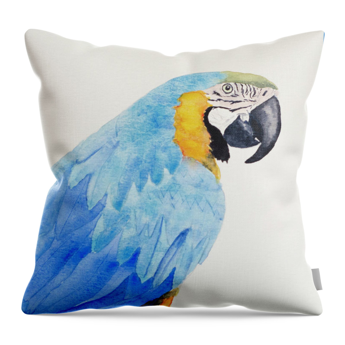 Polly Throw Pillow featuring the painting Polly by Laurel Best