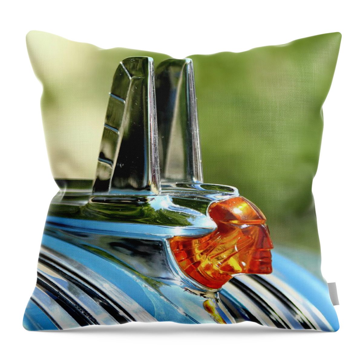 Pontiac Throw Pillow featuring the photograph Pontiac Proud by Lens Art Photography By Larry Trager