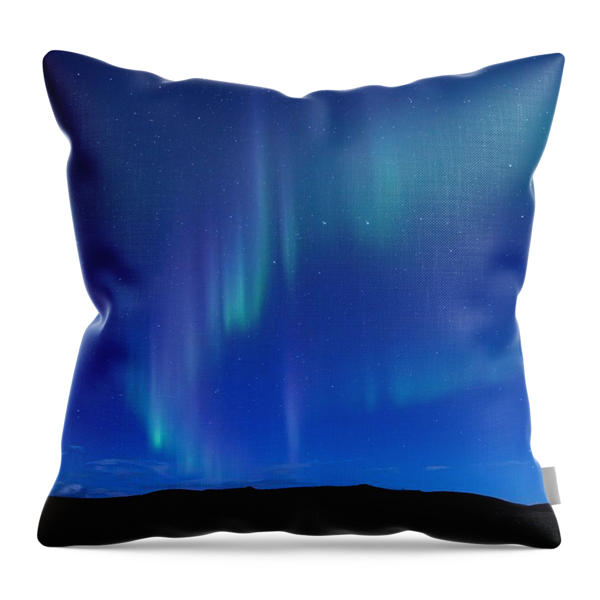 Aurora Throw Pillow featuring the photograph Prairie Ghosts by Christopher Mathews