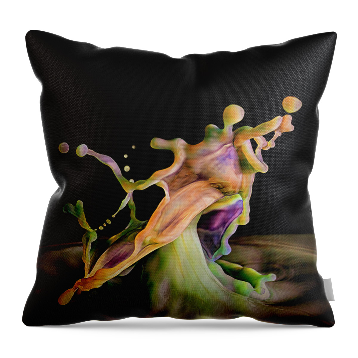 Photograph Throw Pillow featuring the photograph Prometheus by Michael McKenney