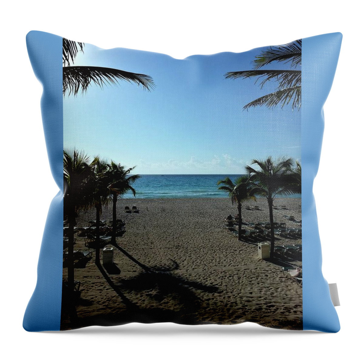 Mexico Throw Pillow featuring the photograph Quintana Roo by Fred Larucci