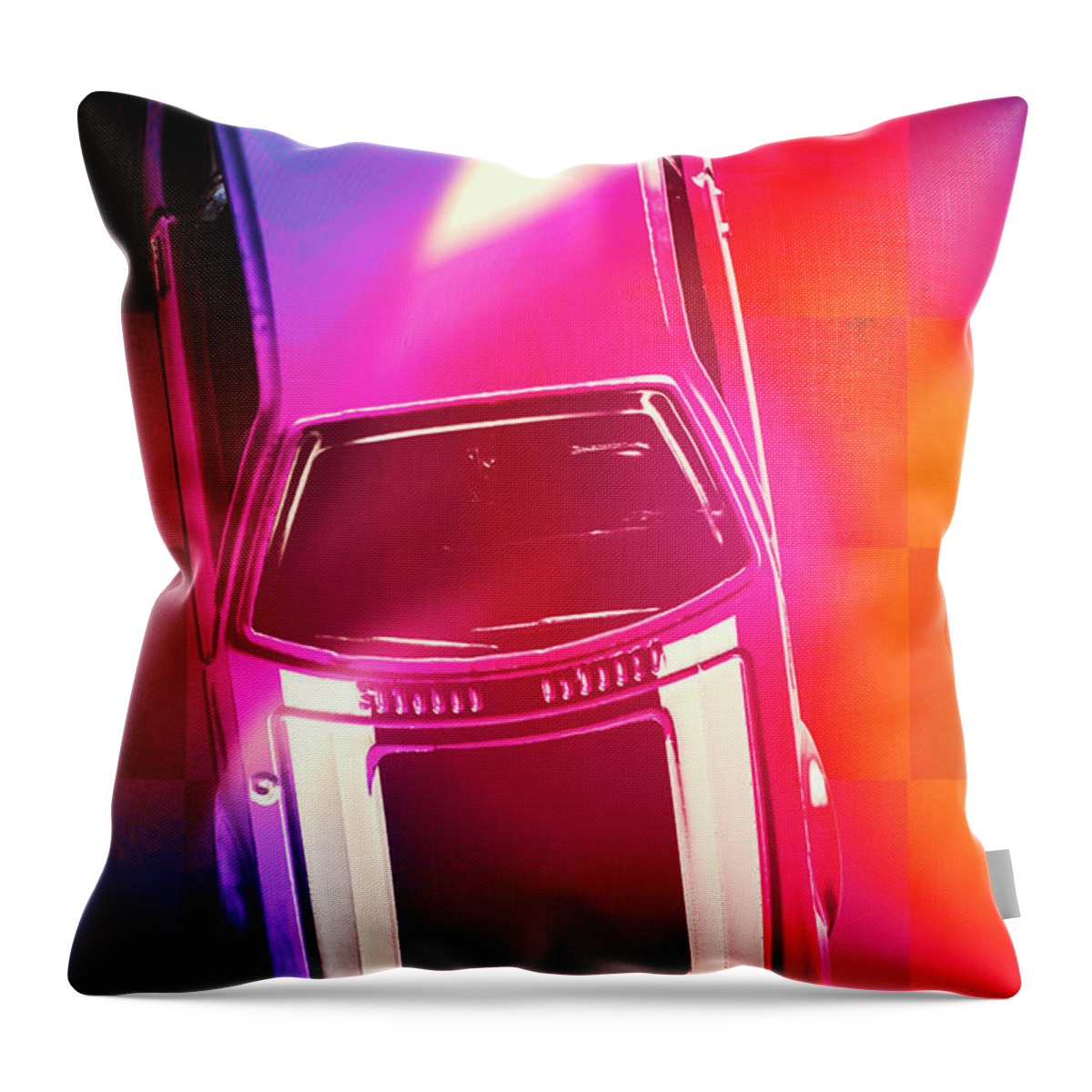 Race Throw Pillow featuring the photograph Rainbow road by Jorgo Photography