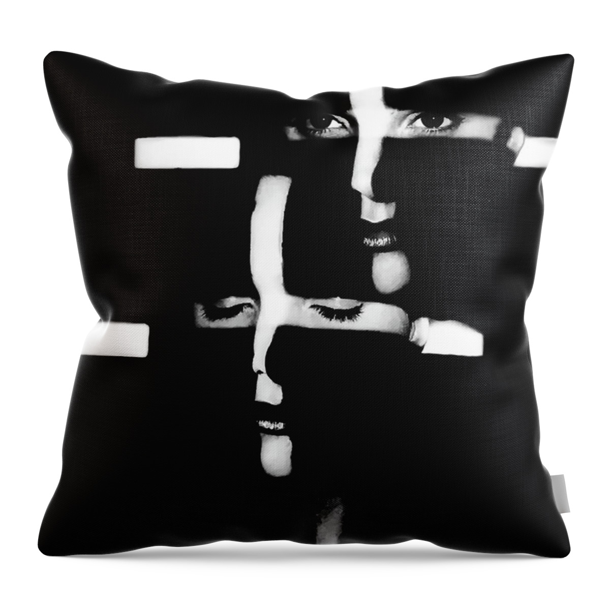Eyes Throw Pillow featuring the photograph Reflected in Your Eyes by Andrea Kollo