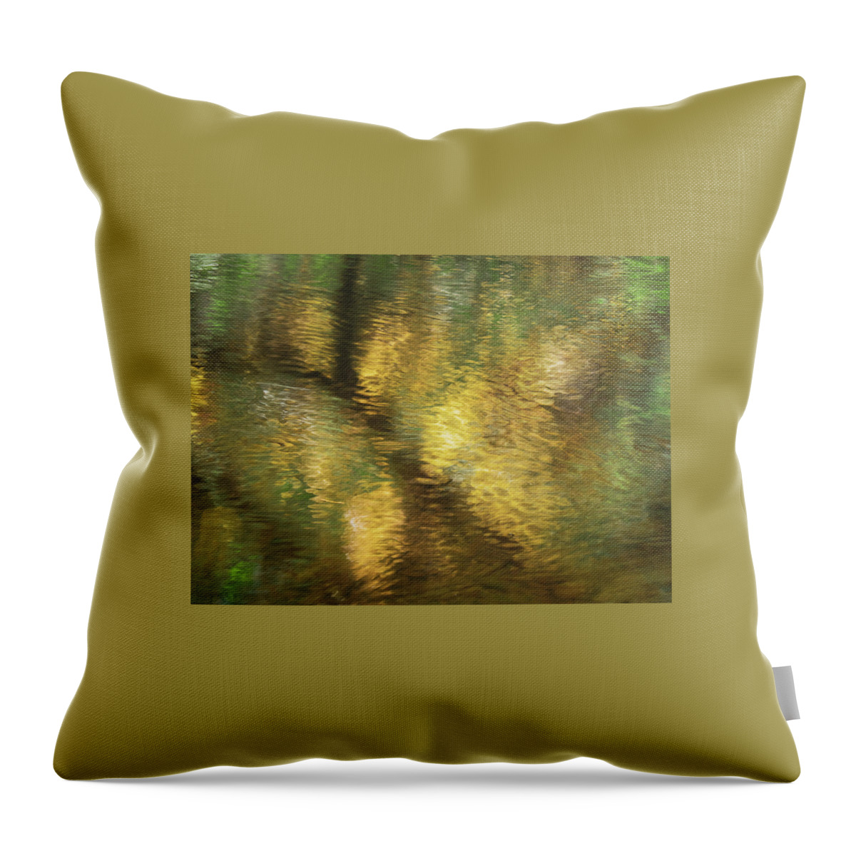 Reflections Throw Pillow featuring the photograph Reflection by Lynn Wohlers