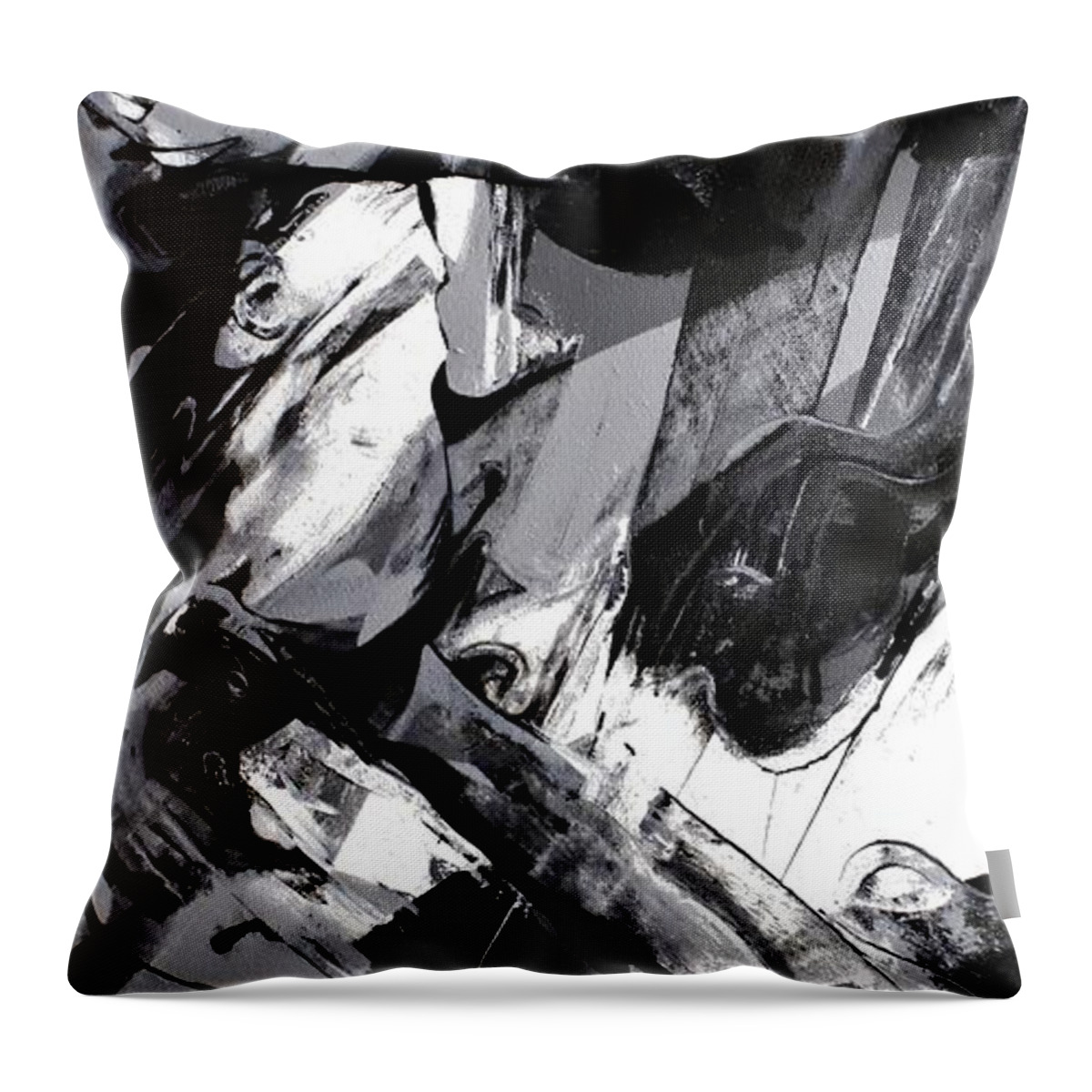 Relapse Throw Pillow featuring the painting Relapse Harvest by Jeff Klena