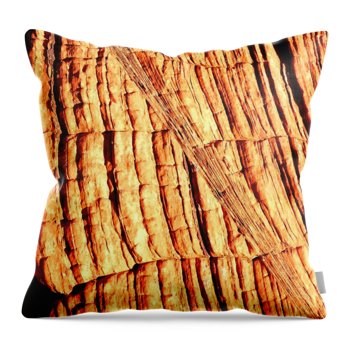 Ancient Throw Pillow featuring the photograph Relic by Dietmar Scherf