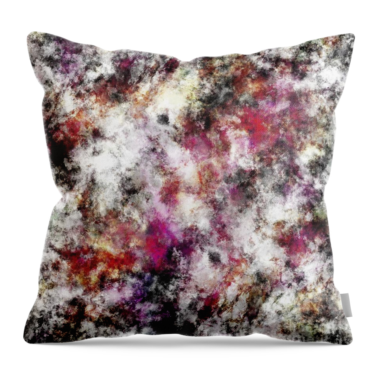 Transparent Throw Pillow featuring the digital art Rescue by Keith Mills