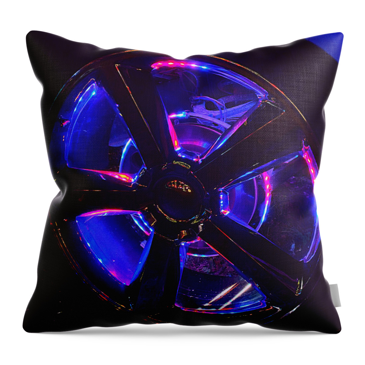 Car Throw Pillow featuring the photograph Rim 5 by Lee Darnell