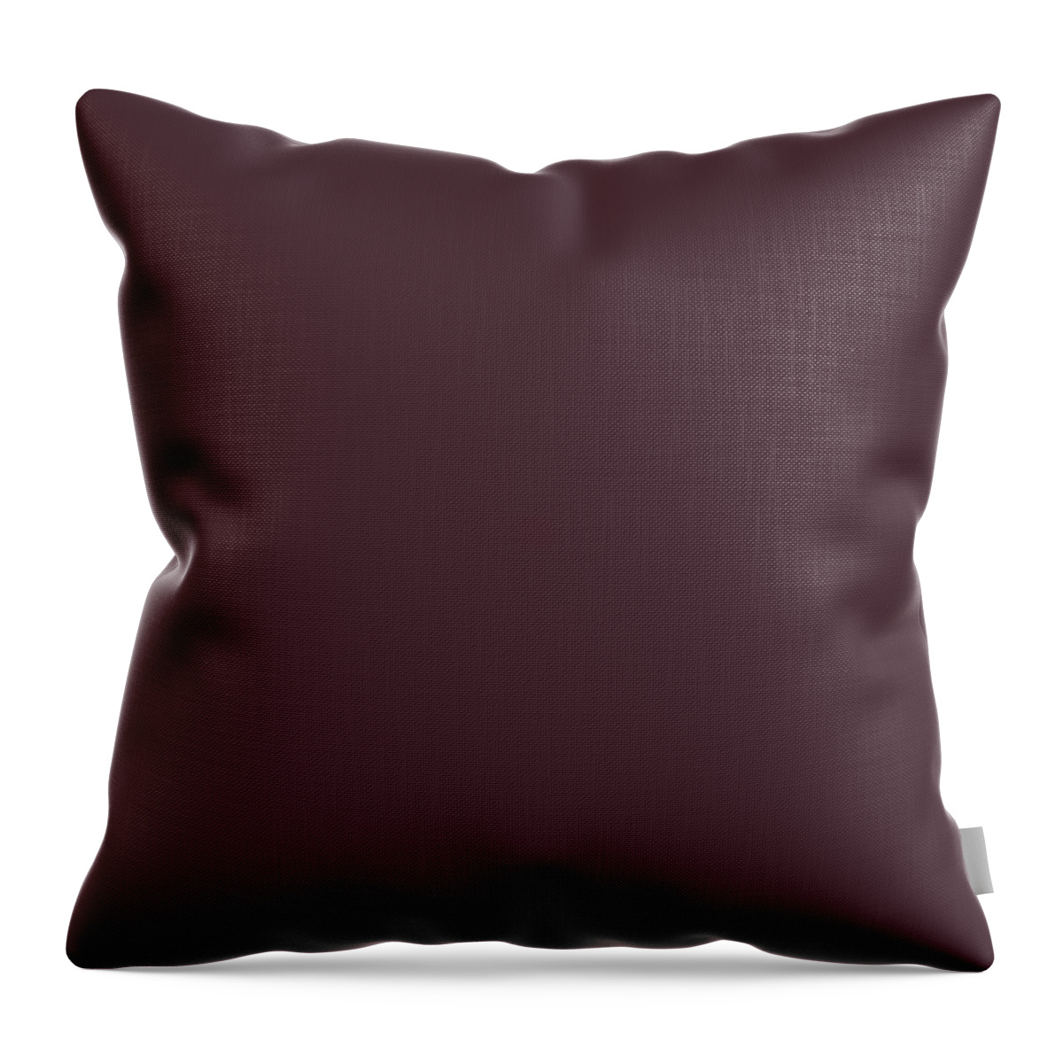 Ripe Eggplant Throw Pillow featuring the digital art Ripe Eggplant by TintoDesigns