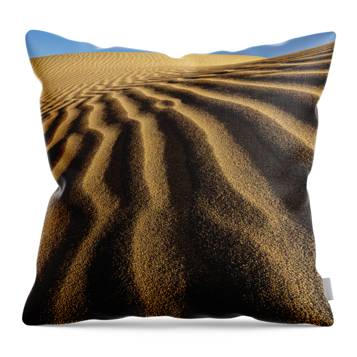 Ripples Throw Pillow featuring the photograph Ripples by David Downs