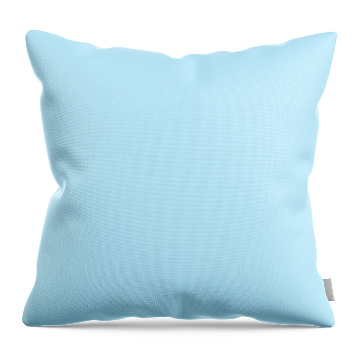 Robin Egg Blue Throw Pillow featuring the digital art Robin Egg Blue by TintoDesigns