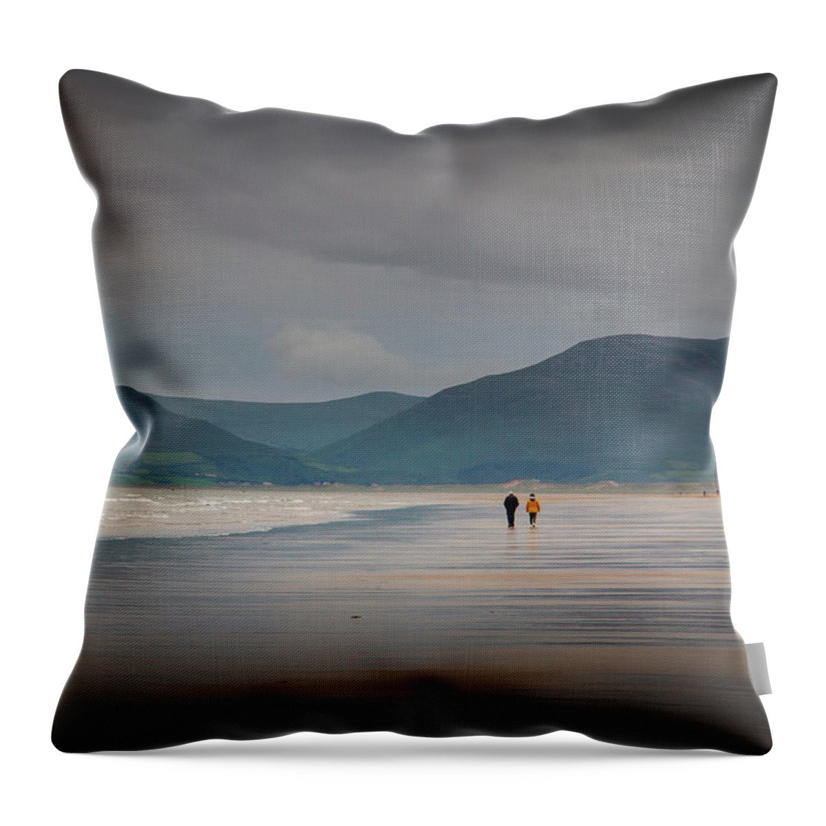 Romantic Throw Pillow featuring the photograph Romantic Rosbeigh Stroll by Mark Callanan
